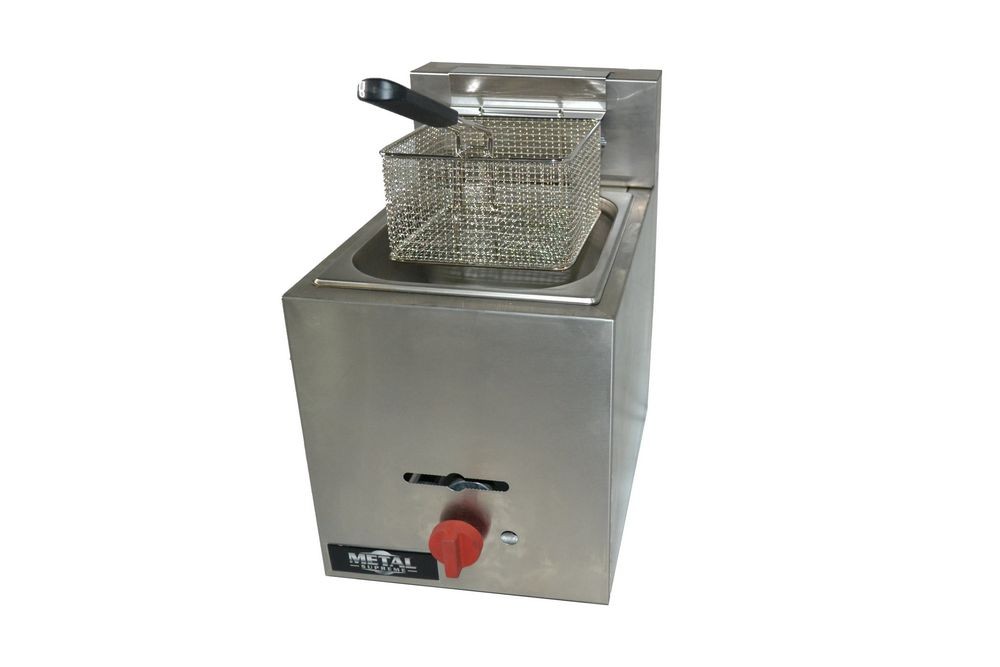 Adcraft DF-12L/2, Double Tank Deep Fryer with Faucet