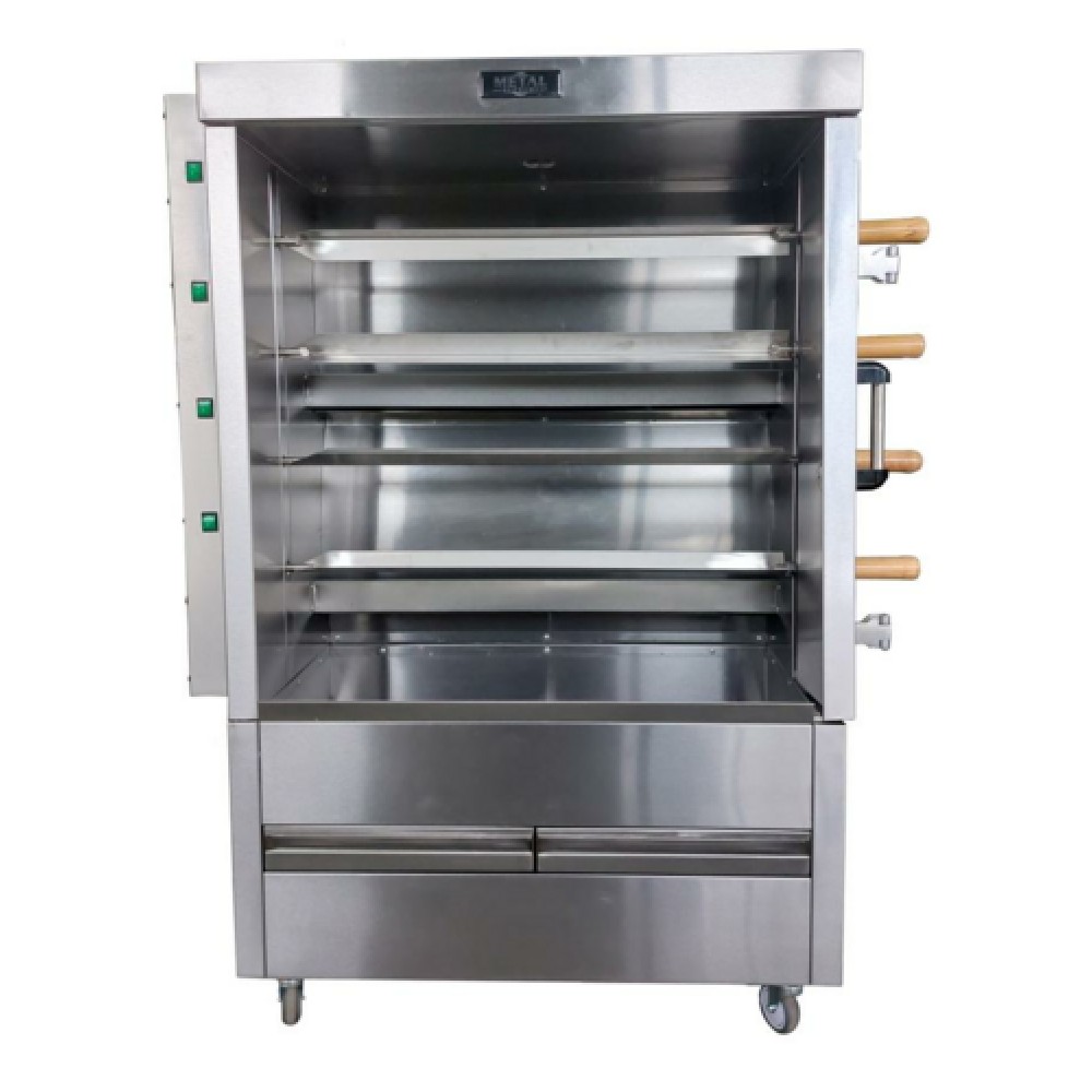 METAL SUPREME FRE8VE Chicken Rotisserie - 40 Chickens - Electric