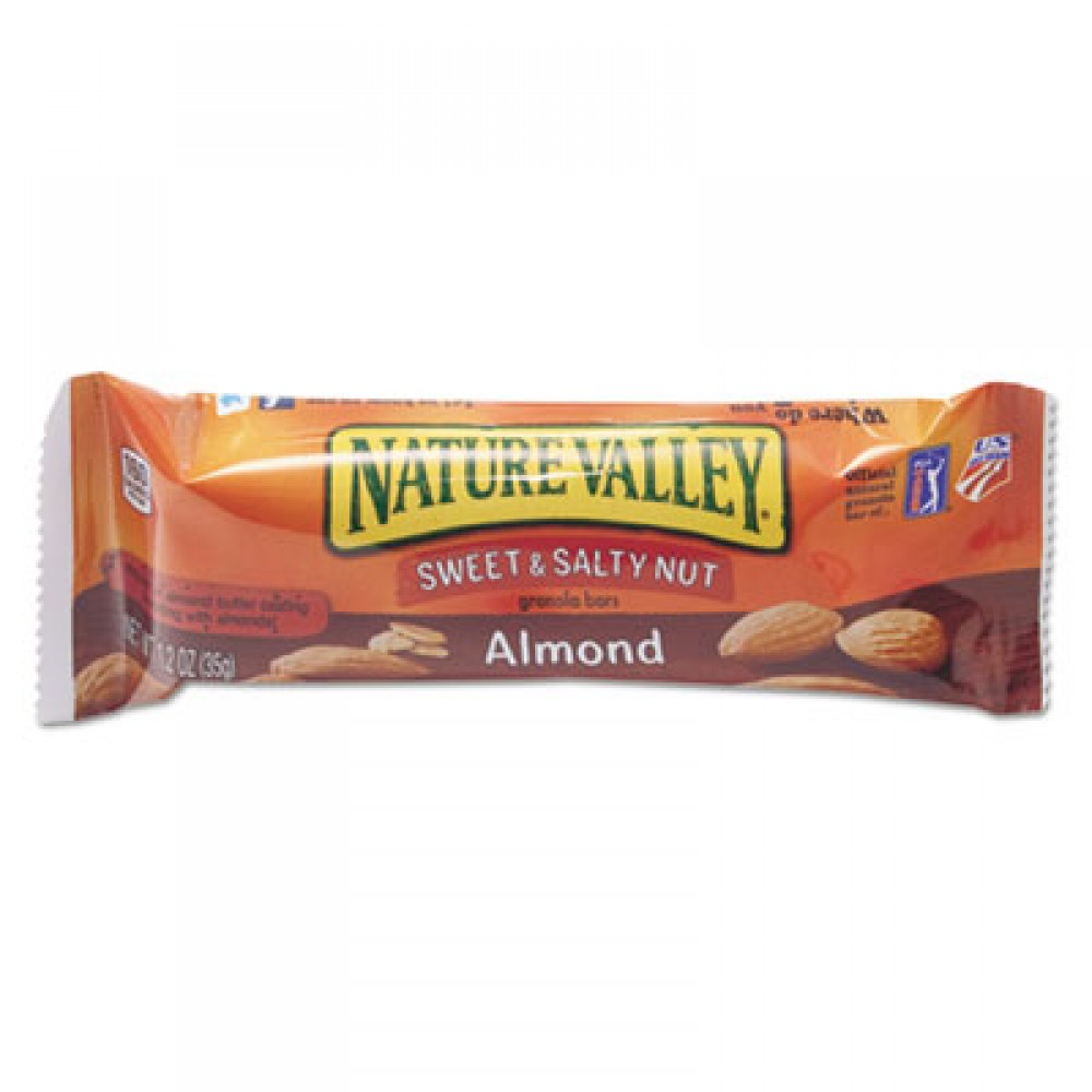 Nature Valley Granola Bars, Almond, Chewy 6 Ea