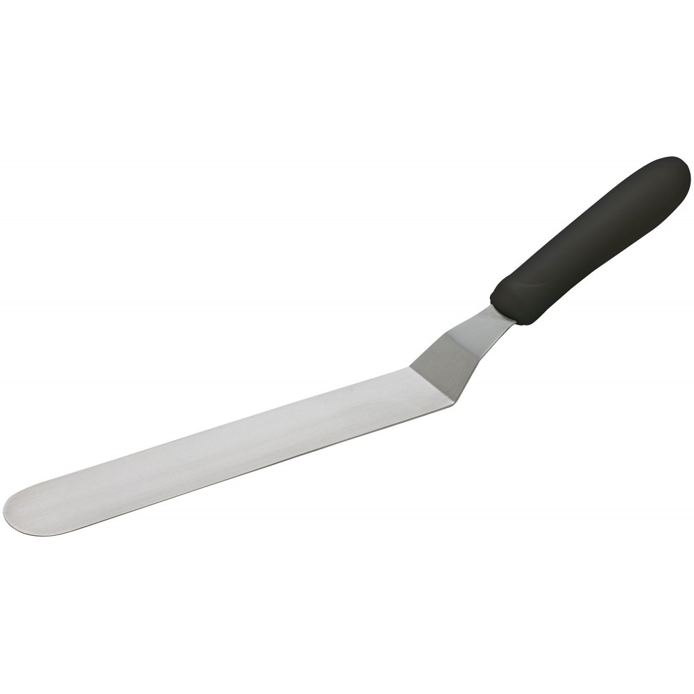 Offset Spatulas,9-1/2 Blade, Black PP handle - LionsDeal