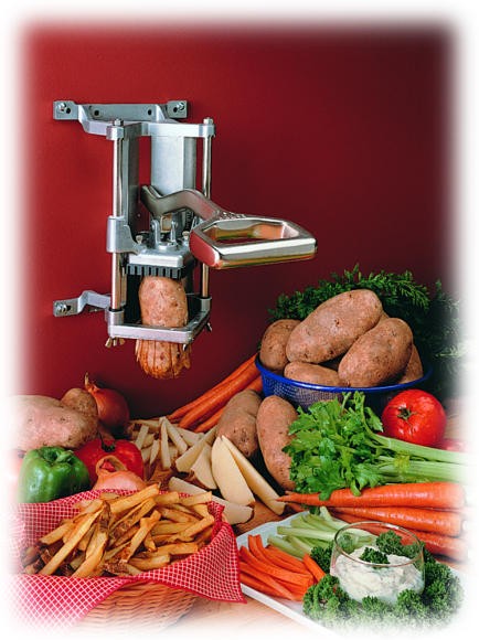 TigerChef Heavy Duty French Fry Cutter Complete Set - LionsDeal