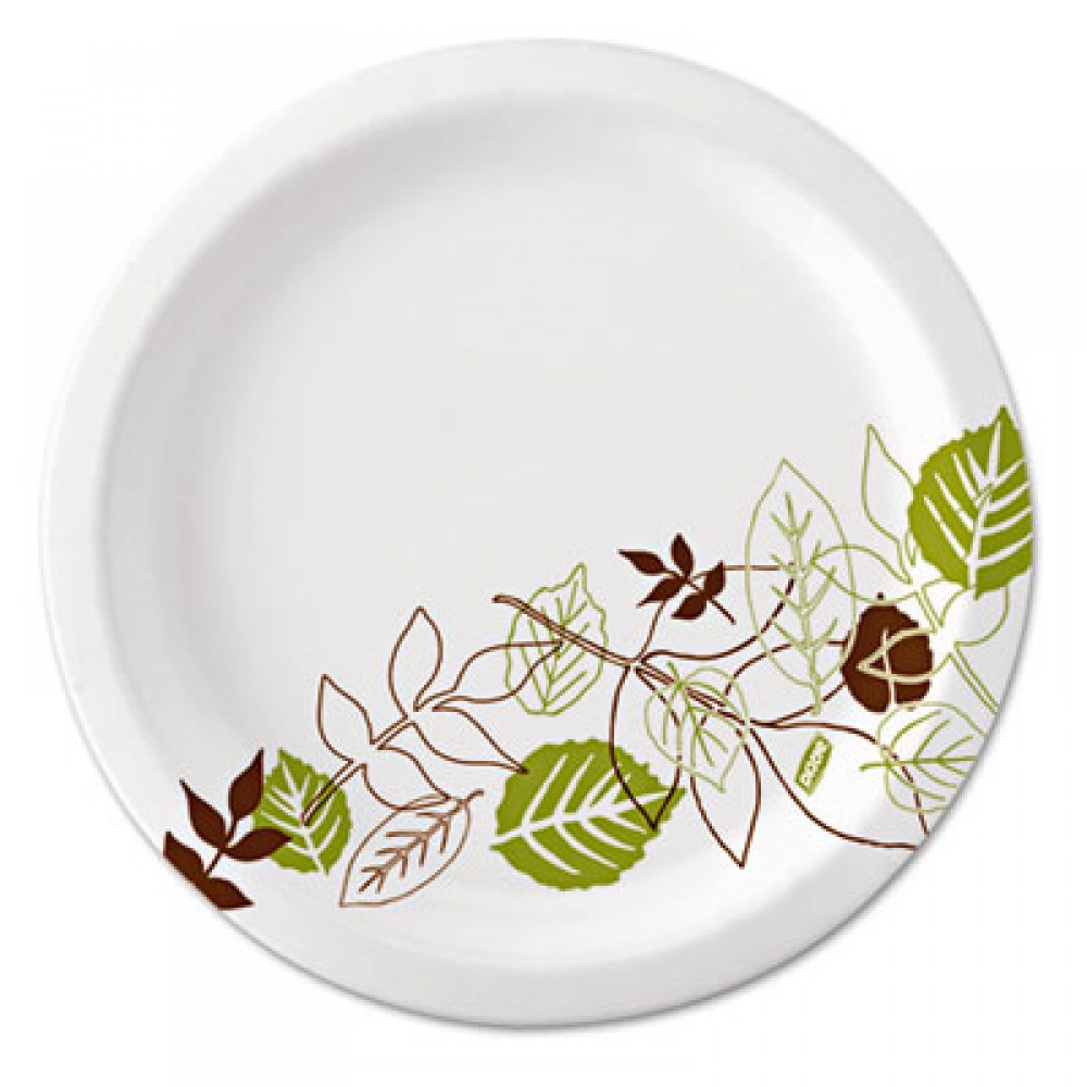 Chinet Paper Dinnerware, 10-1/2 Plate, White, 500 Plates