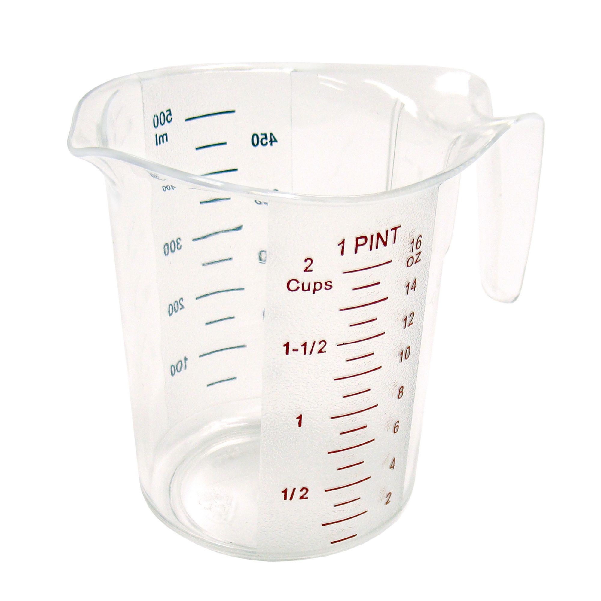 Tablecraft 724B 1/3 Cup Stainless Steel Measuring Cup