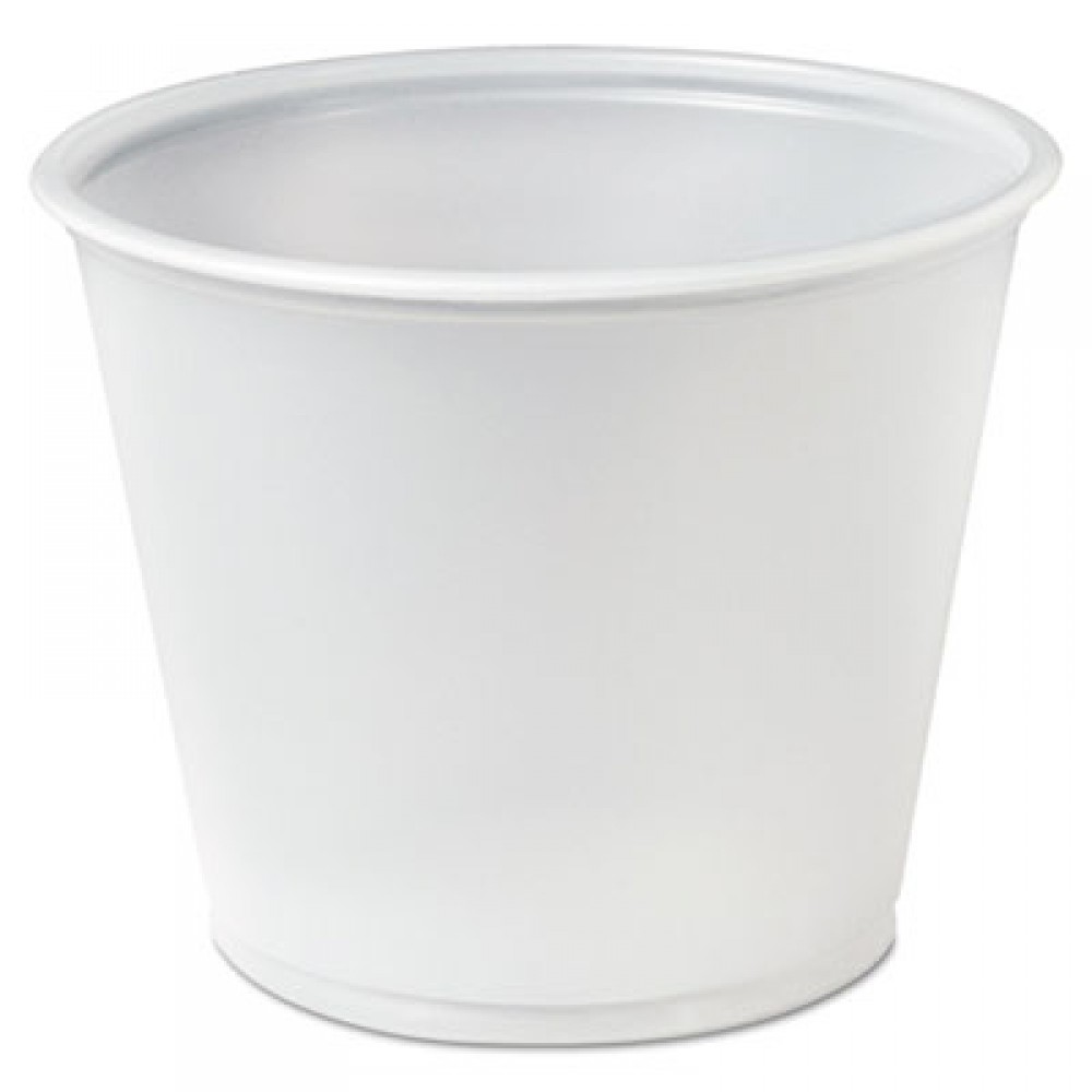 Souffle/Portion Cups, 1.5 oz, Polypropylene, Translucent, 2,500/Carton