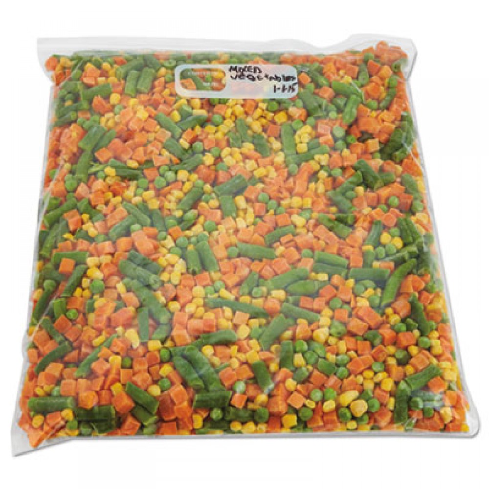 2 Gal. Reclosable Poly Food Storage Freezer Bags