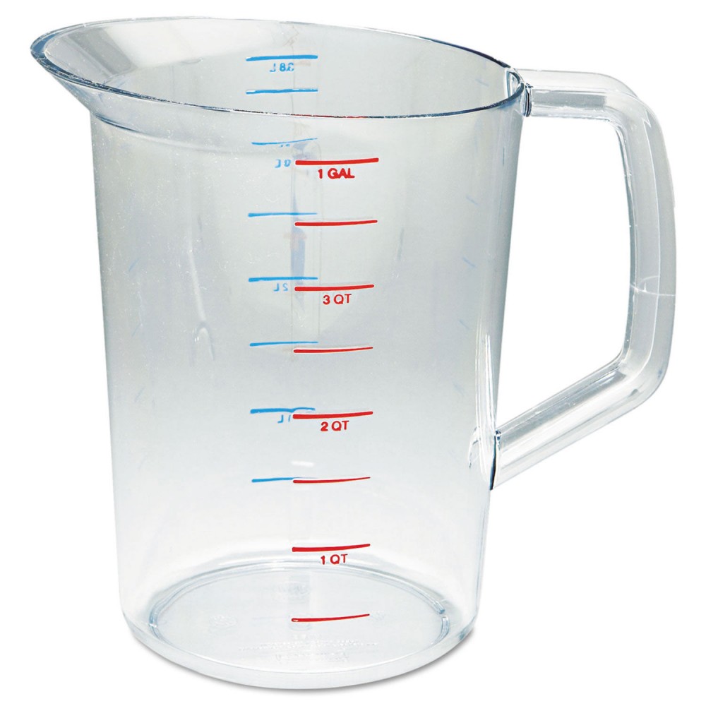 White Plastic Measuring Cup With Capacity Marking, 1/4, 1/3, 1/2 & 1 Cup. -  LionsDeal