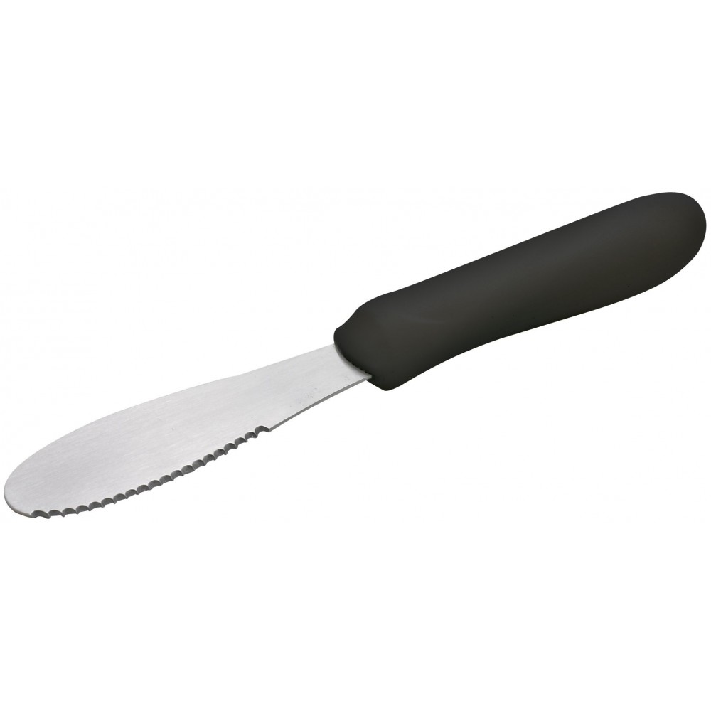 Mundial 3.5 Sandwich Spreader, Red Zytel Handles - KnifeCenter -  R5688E-31/2 - Discontinued