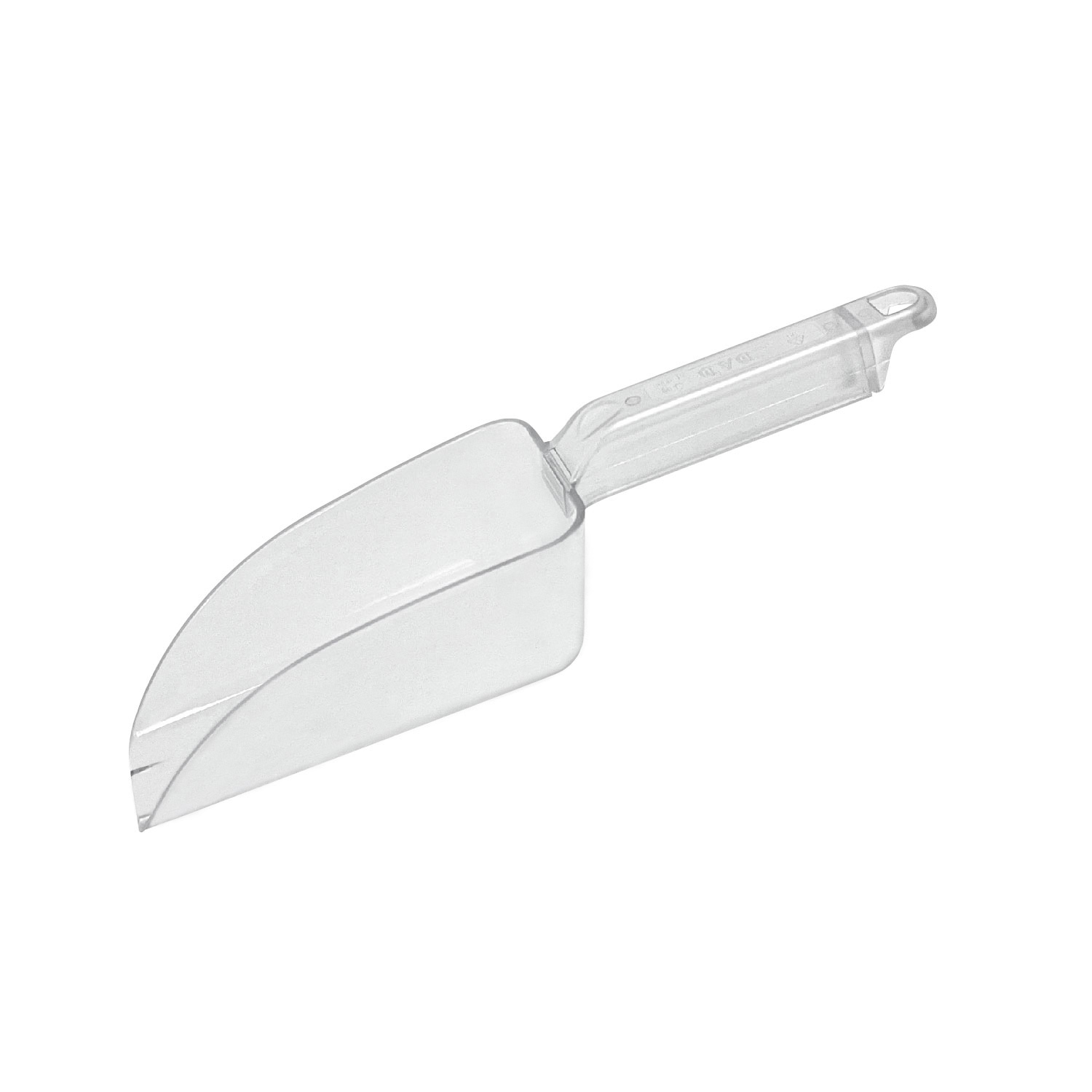 CAC China SCPP-12 Clear Polycarbonate Scoop 12 oz.