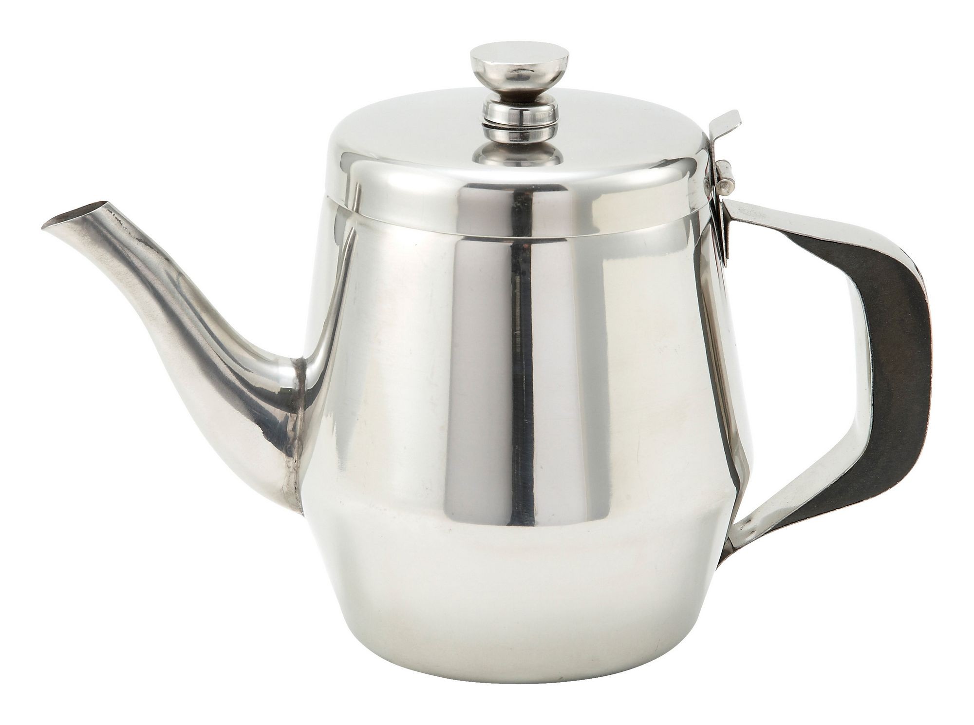 Stainless Steel 32 Oz. Gooseneck Teapot With Handle - LionsDeal