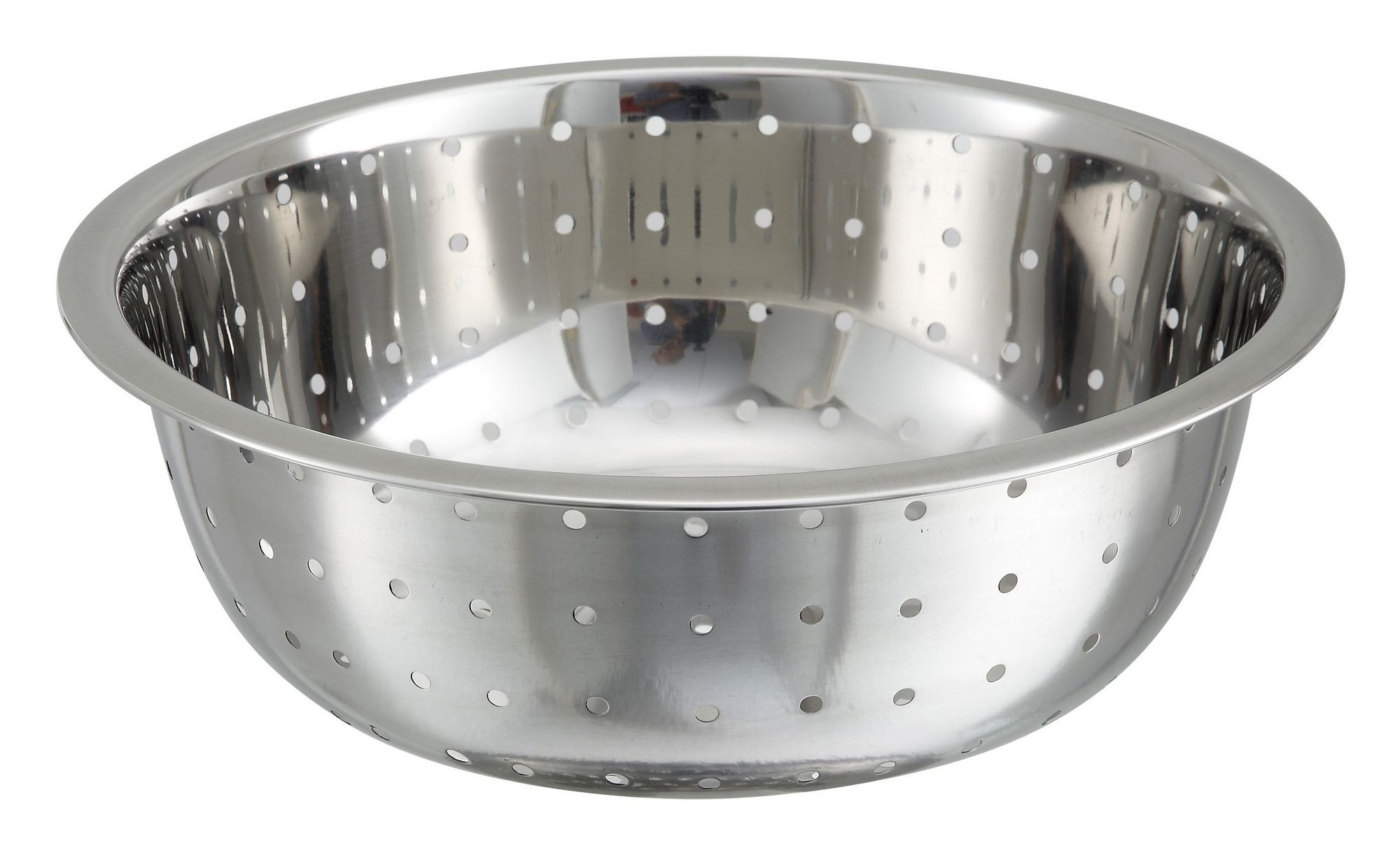 Winco COD-8 Stainless Steel Colander with Base, 8-Quart by Winco 