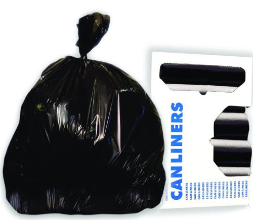 GOOD 'N TUFF 10 Gal. Natural Waste Trash Bags, 6 Mic 24 in. x 24