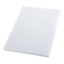 Winco CBH-1824 White Plastic Cutting Board 18 x 24 x 3/4&quot;