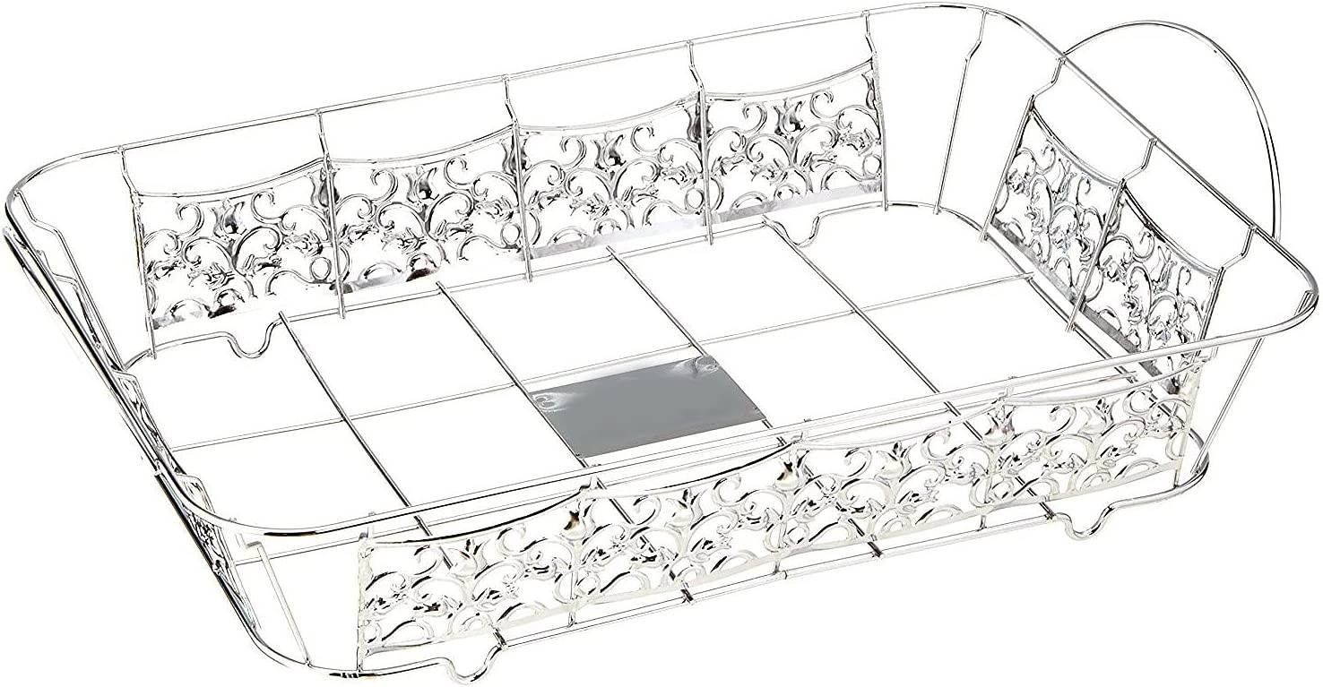 TigerChef White Disposable Full Size Aluminum Foil Steam Table