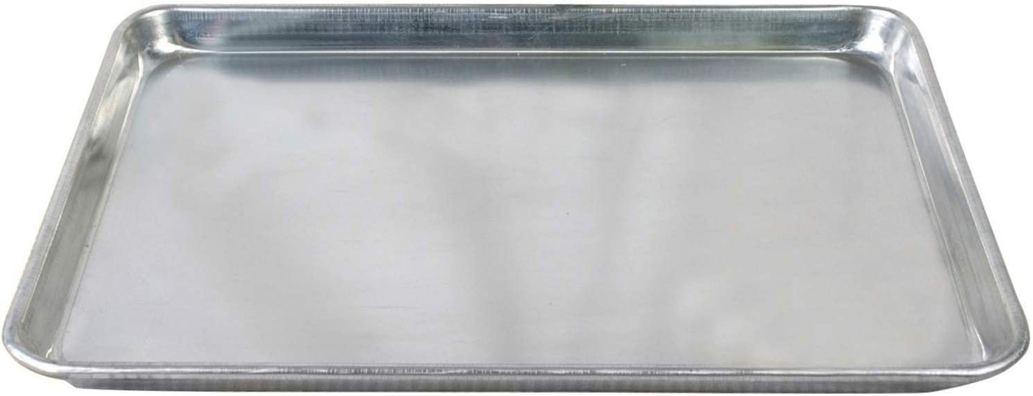 Winco ALXP-1318 Aluminum 13 x 18 Baking Sheet Bun Pan 1/2