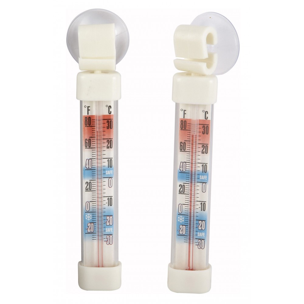 2 Pack Refrigerator Freezer Thermometer Large Dial Thermometer