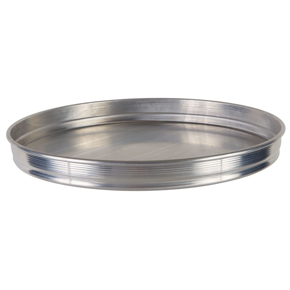 Winco - APZT-13 - 13 in Wide Rim Aluminum Pizza Pan