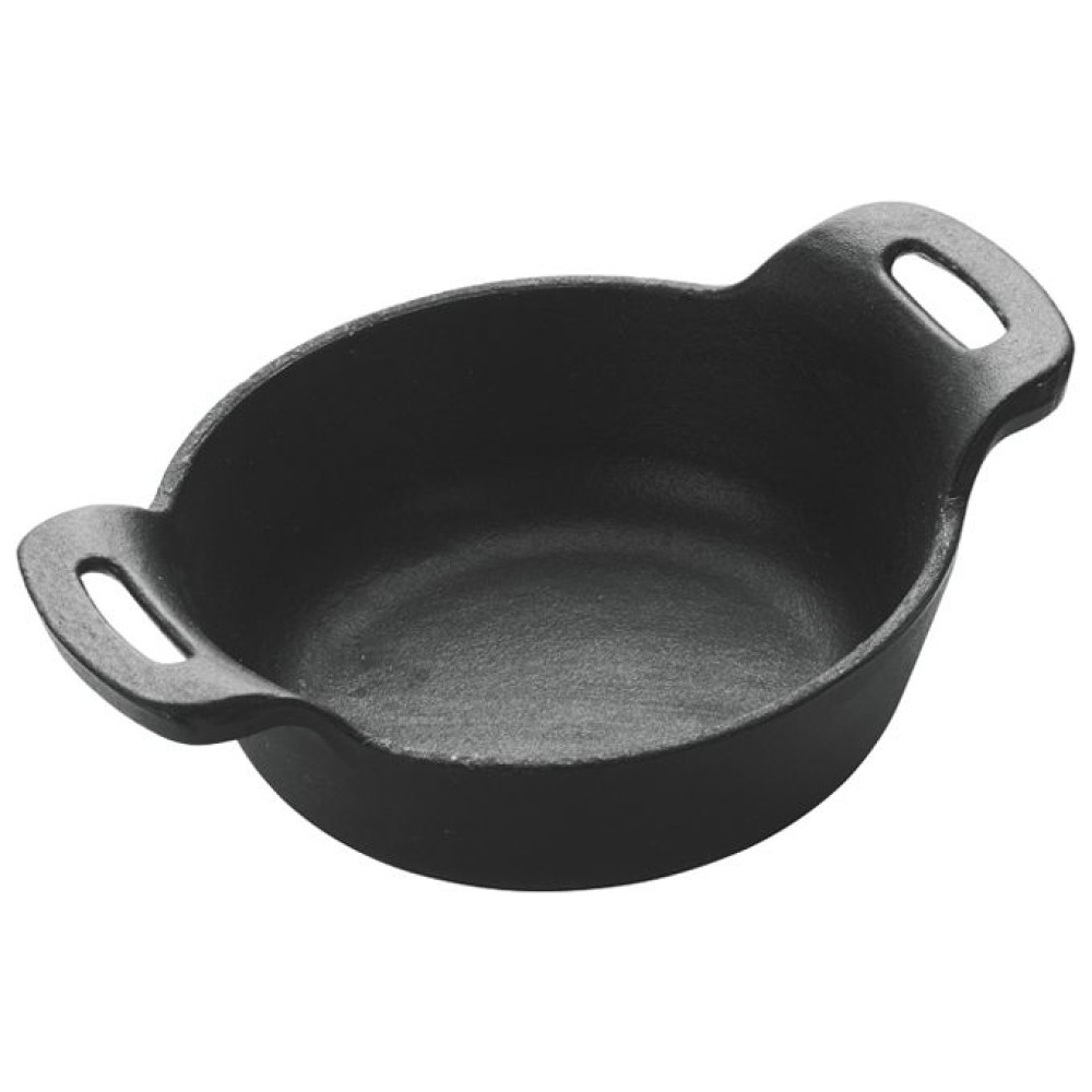  16 oz. Mini Cast Iron Pot with 6-1/4 x 9-7/8 x 2-1/4