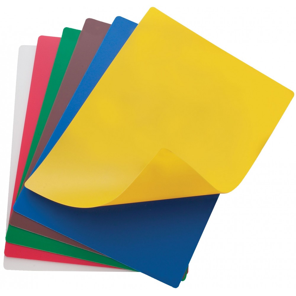 Winco CBF-1824 Flexible Cutting Mats, Assorted Colors 18 x 24 - LionsDeal