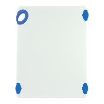 Winco CBN-1520BU Blue StatikBoard Cutting Board with Hook, 15&quot; x 20&quot; x 1/2&quot;