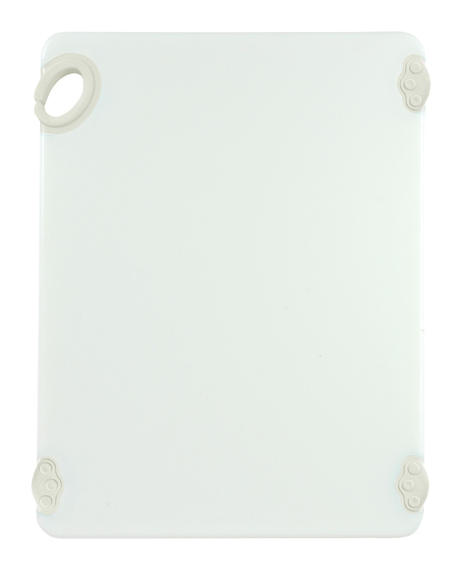 Winco CBI-1824 Grooved White Cutting Board 18 x 24 x 1/2