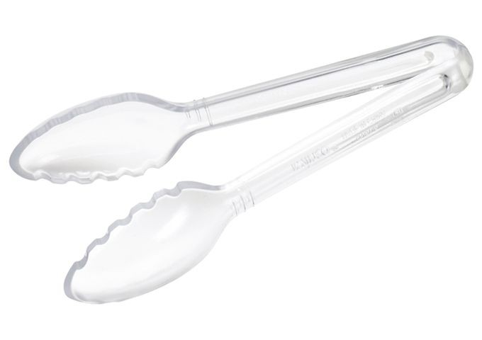 TigerChef Heavy Duty Disposable Clear Plastic Serving Utensils