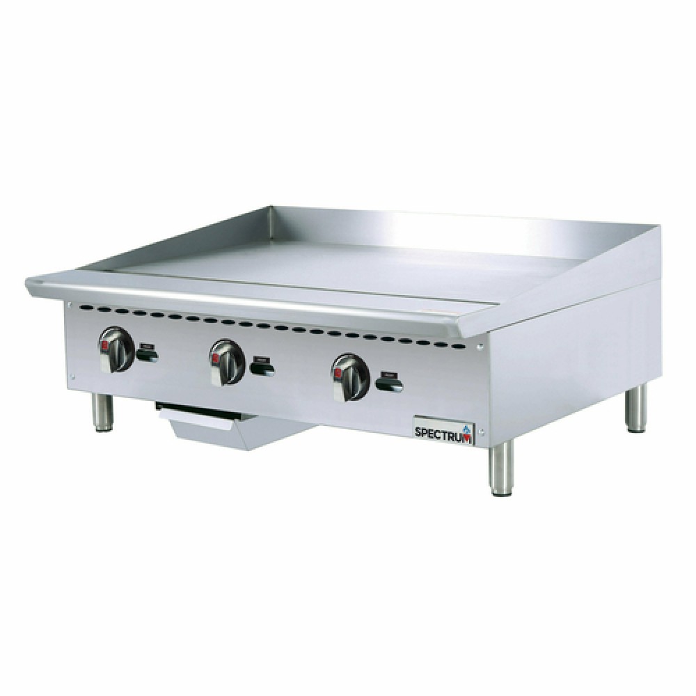 Crestware Polished Aluminum Griddle