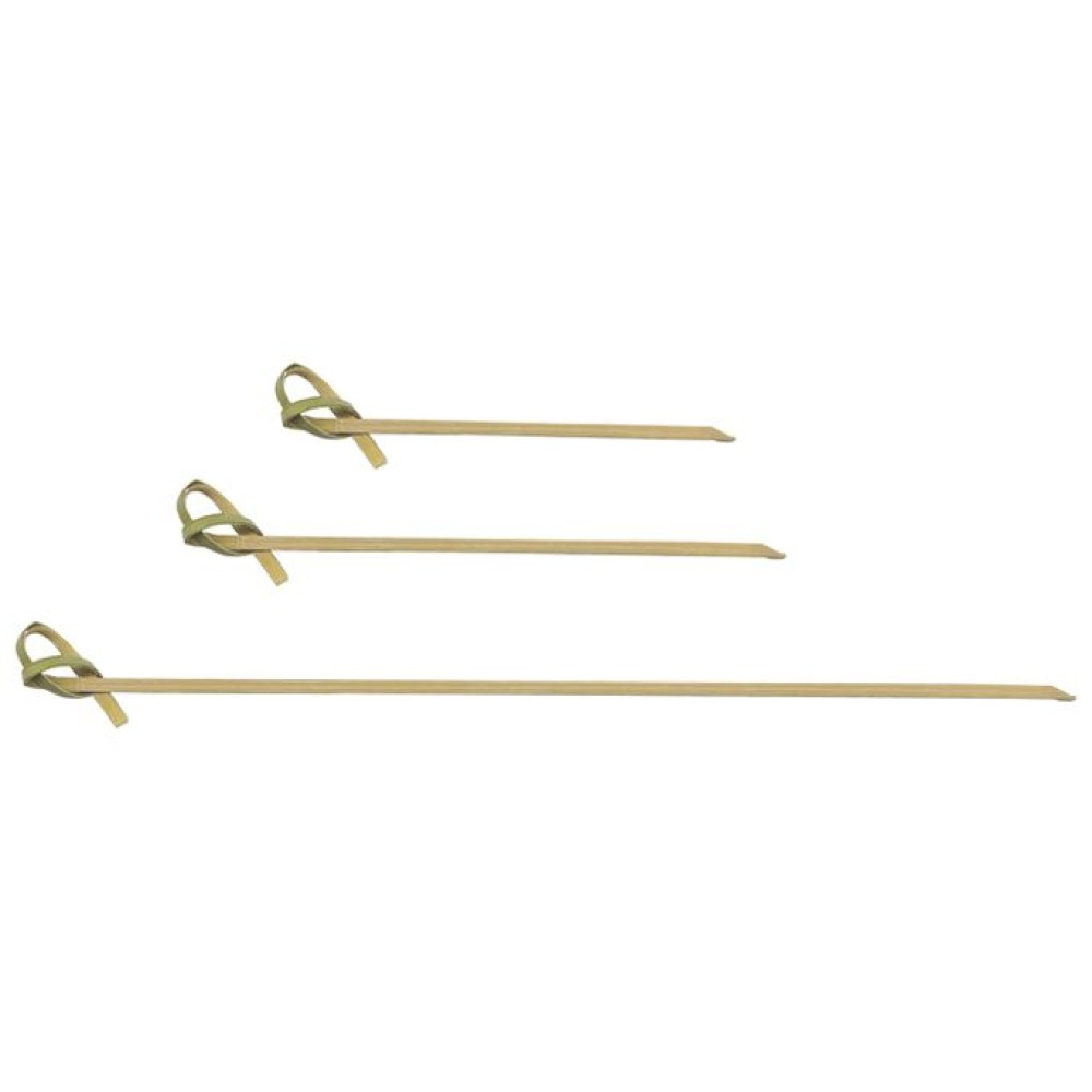 Winco PK-KT7 - Bamboo Picks, 7L, Knotted Top