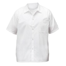 Henry Segal Mens Lay-Down-Collar Tuxedo Shirt White - 8801-8