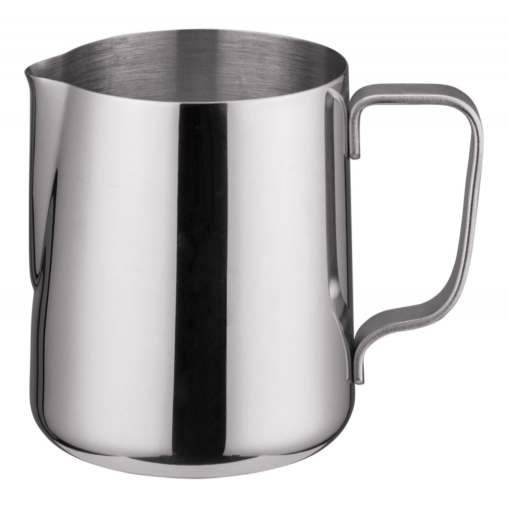 Tablecraft 24 oz. Mirror-Finished Stainless Steel Frothing Pitcher 2024