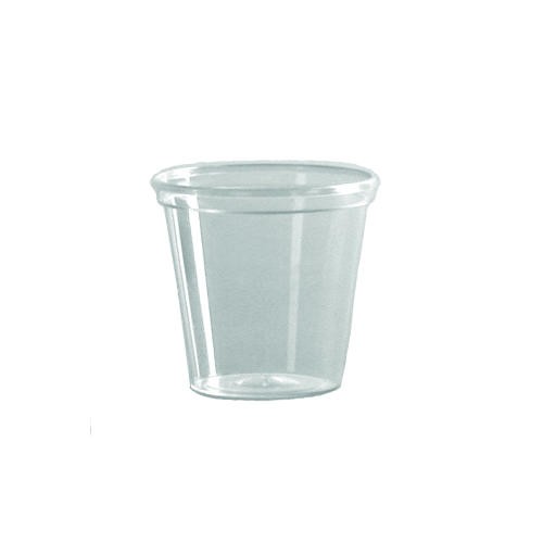 short plastic cups